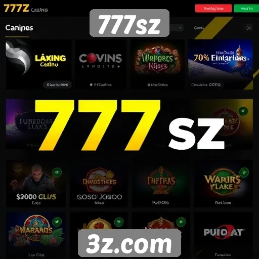 Análise das opções de jogos no site 777sz