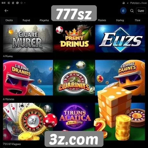 Análise das opções de jogos disponíveis no 777sz